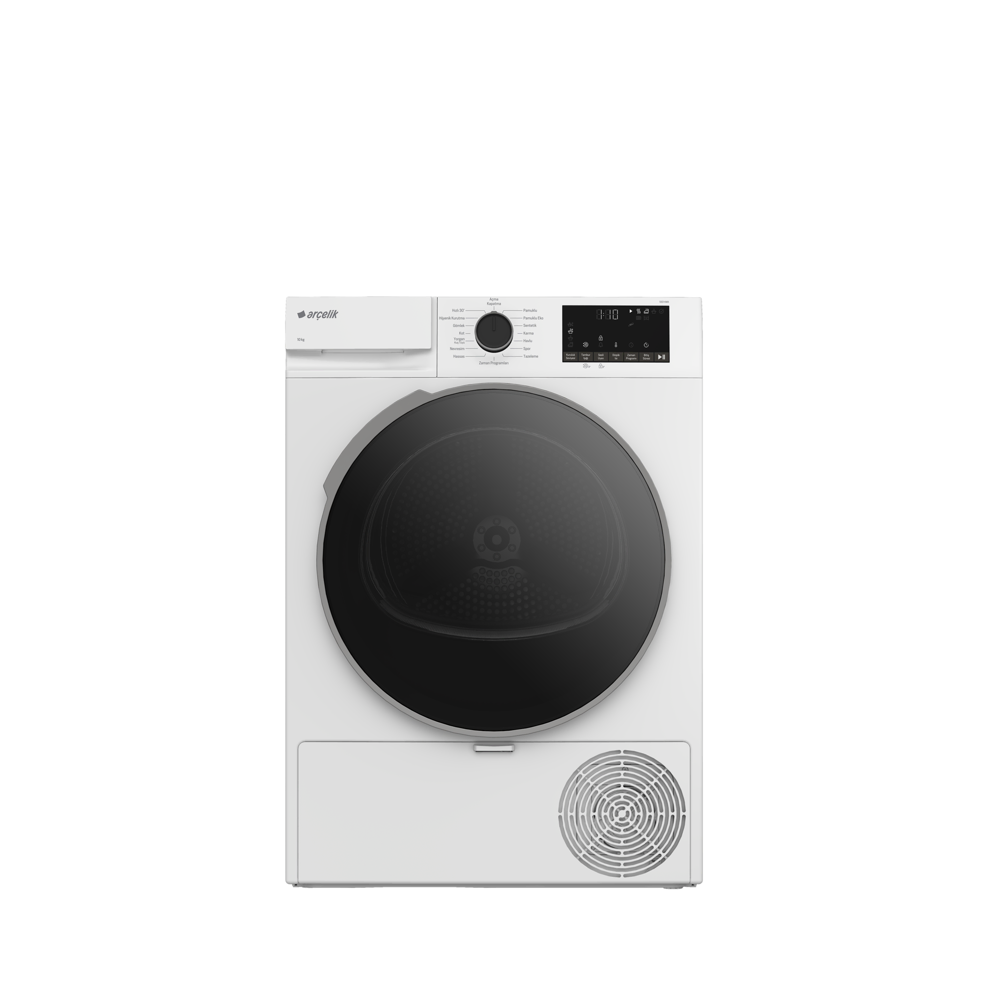 Arçelik 1001 KMX-10 Kg Kurutma Makinesi