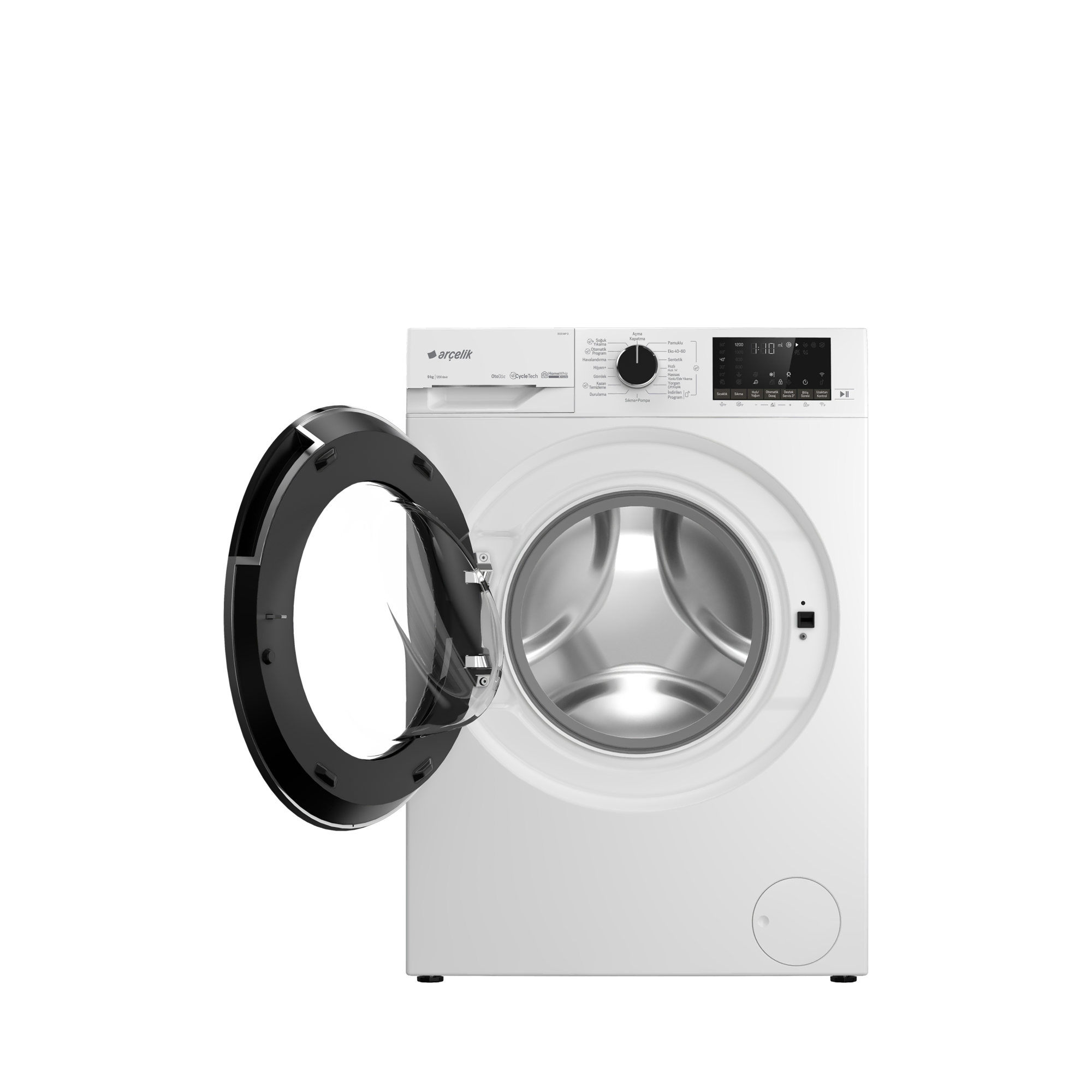 Arçelik 9120 MP O-9 Kg Çamaşır Makinesi - Görsel 3