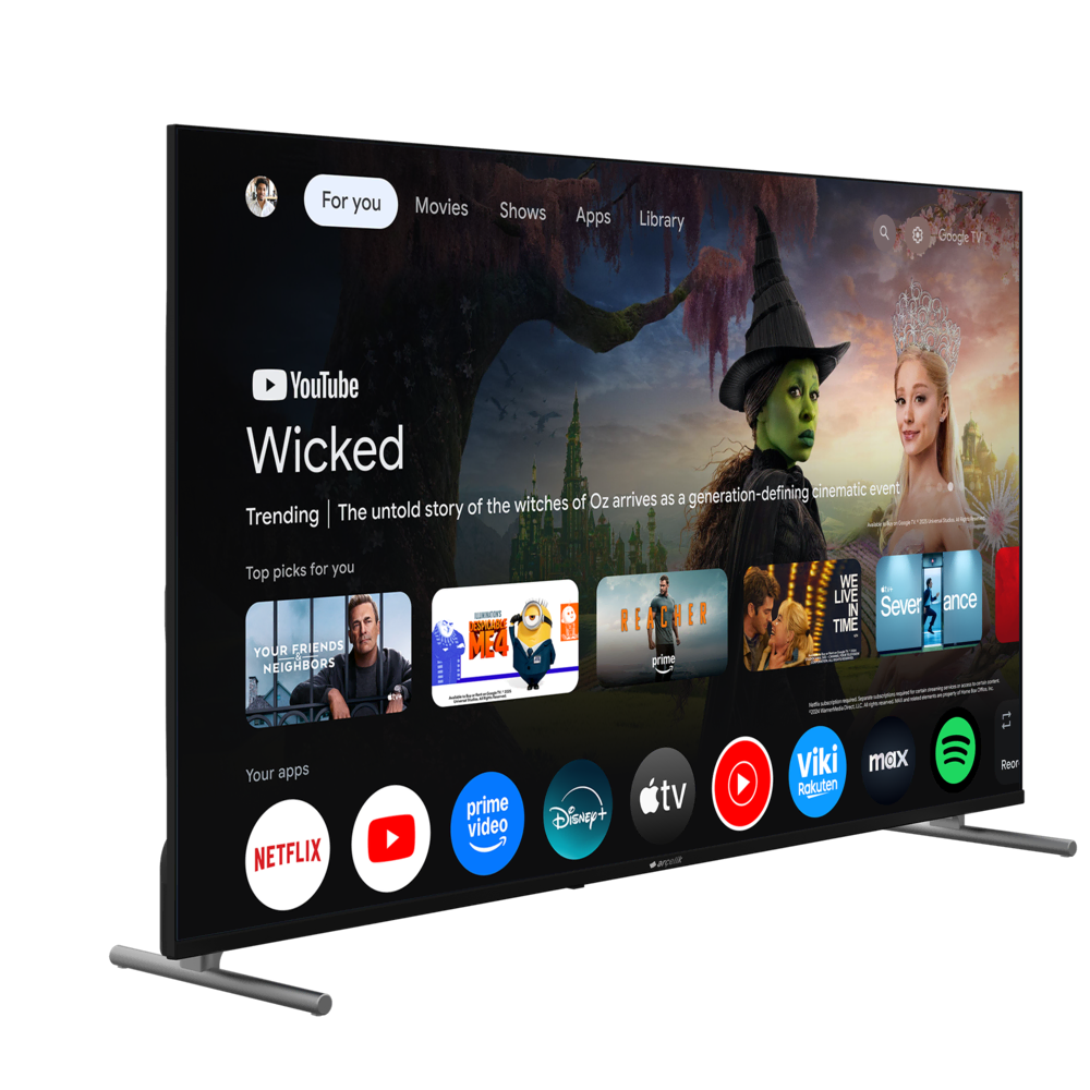Arçelik 7 Serisi 55" 4K UHD Google TV - A 755 C Smart TV - Görsel 2