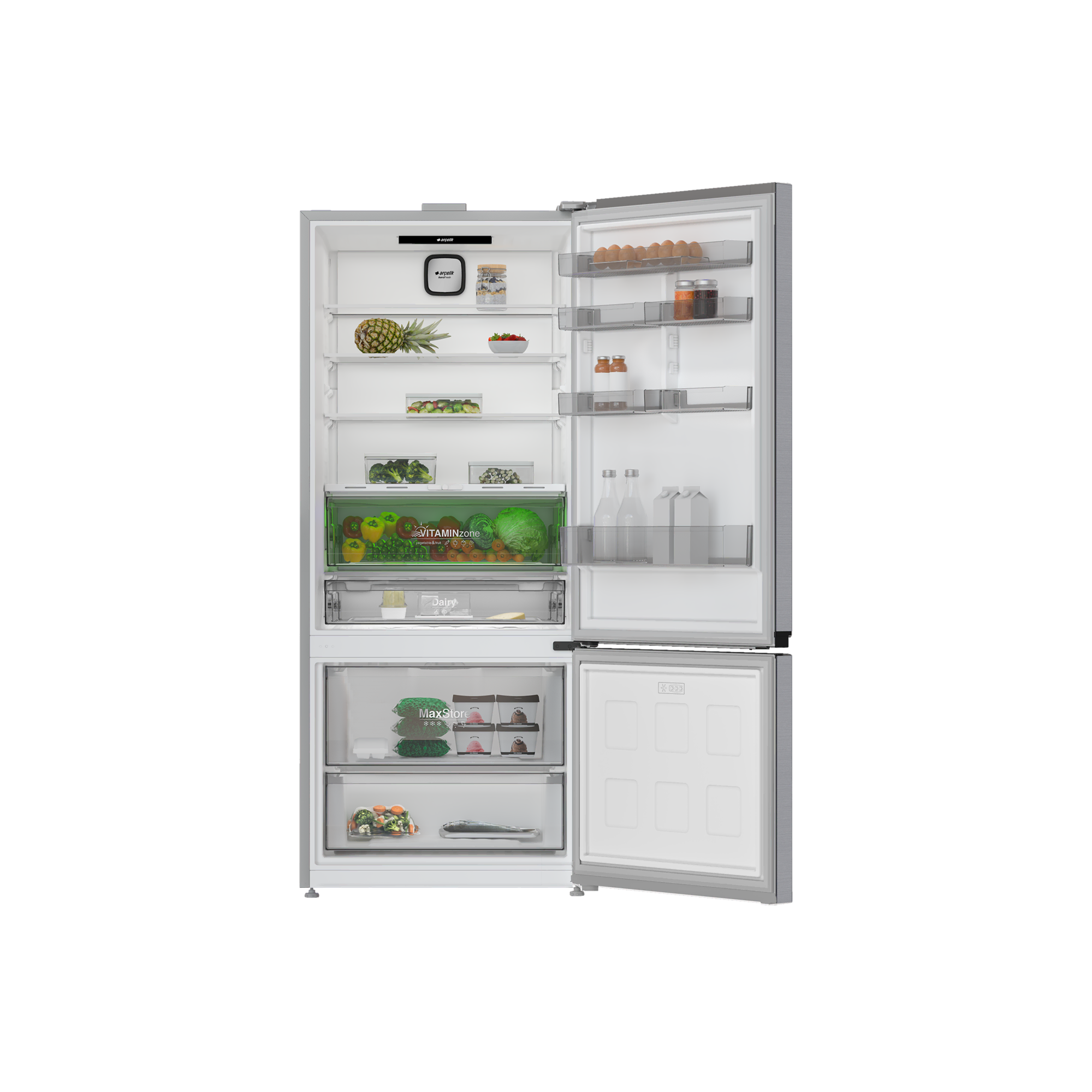 Arçelik 278550 EI -Alttan Donduruculu Buzdolabı - Görsel 3