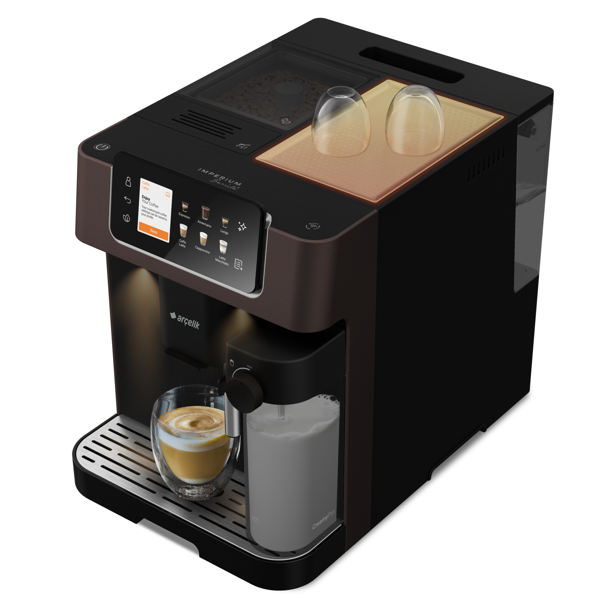 Arçelik EM 9495 Imperium Barista®-Tam Otomatik Espresso Makinesi - Görsel 5
