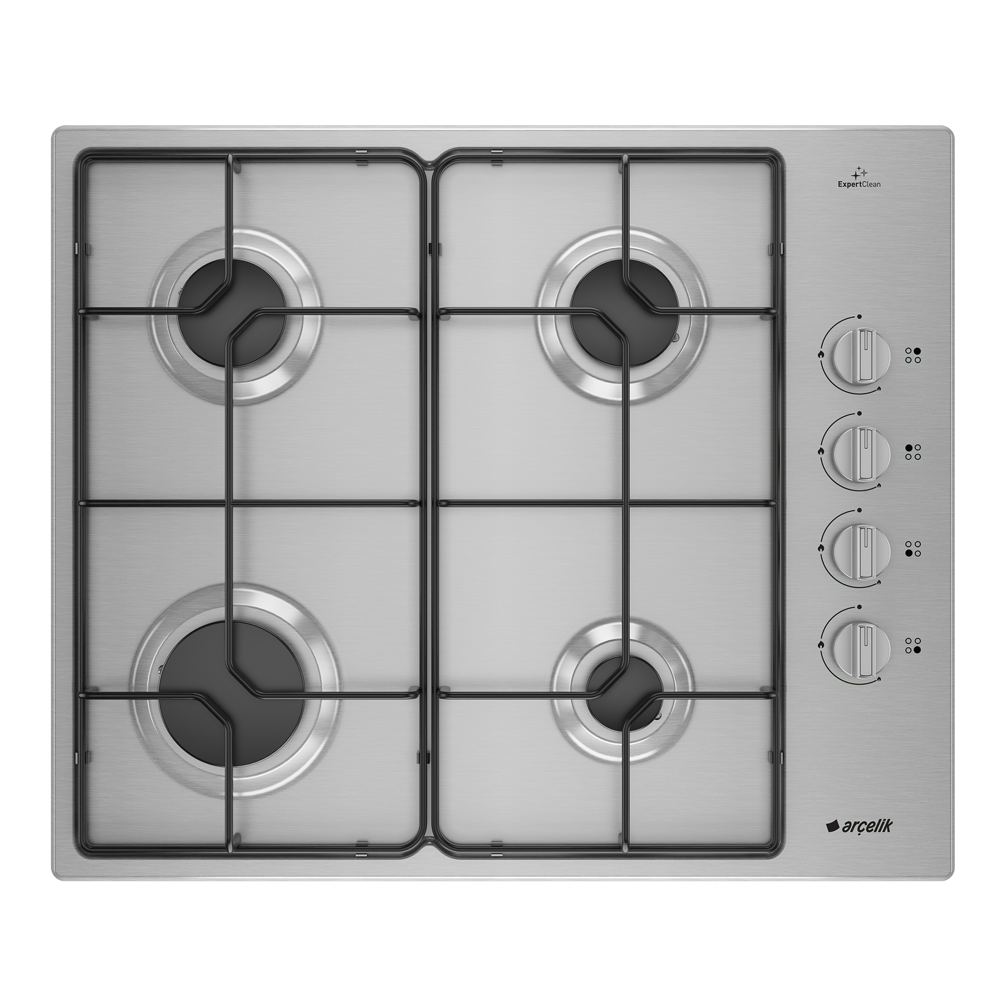 Arçelik OMD D 611 EI-Gazlı Metal Tablalı Ocak