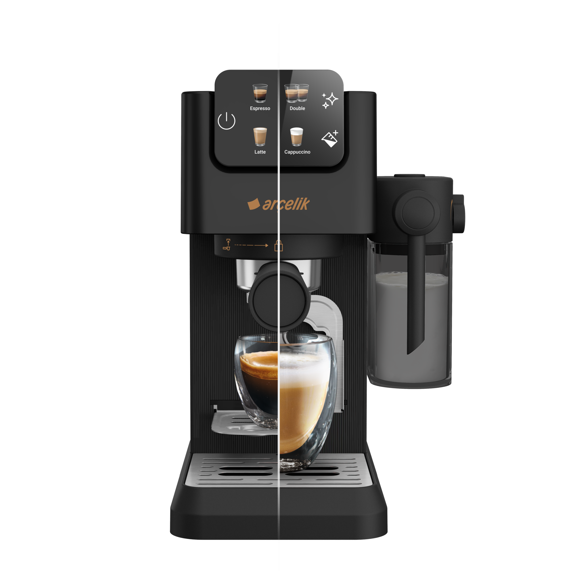Arçelik Imperium Barista EM 3353-Yarı Otomatik Espresso Makinesi