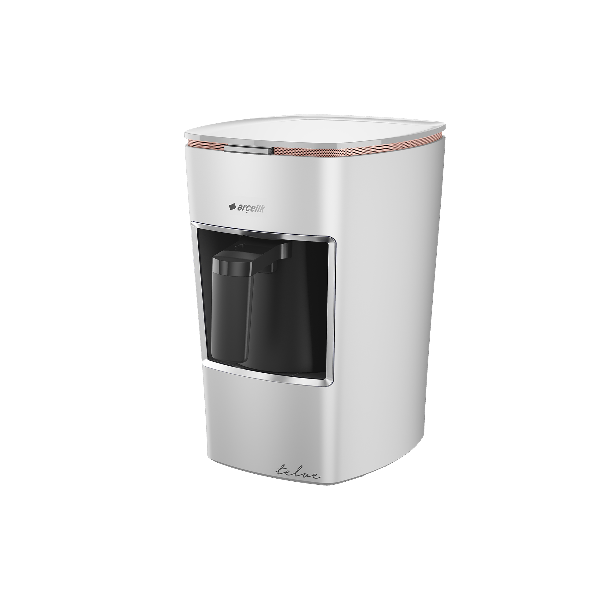 Arçelik K 3300 Mini Telve Beyaz-Türk Kahve Makinesi